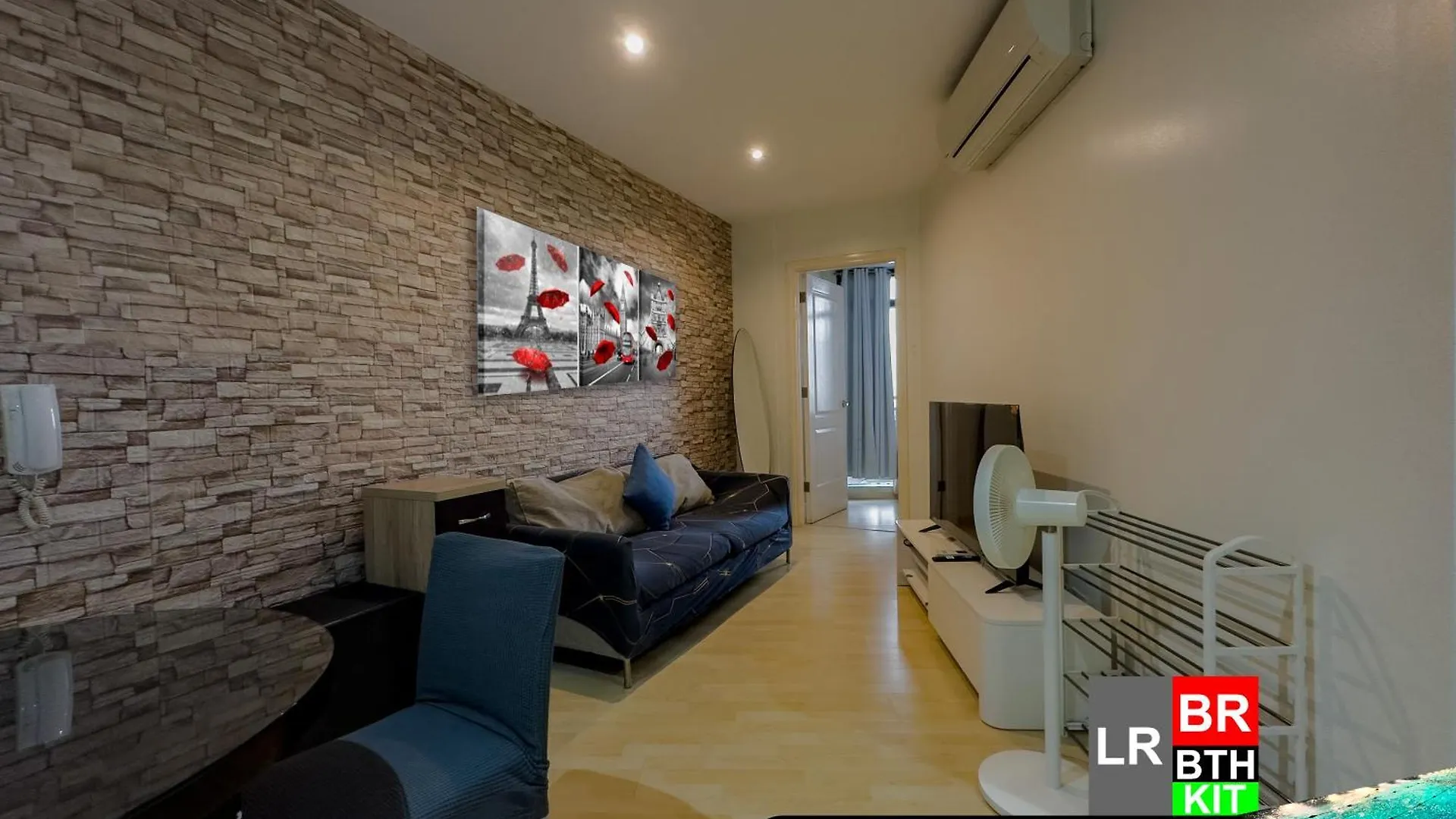 Gramercy Residences 1 Bed City View With Balcony 马卡蒂 公寓式酒店