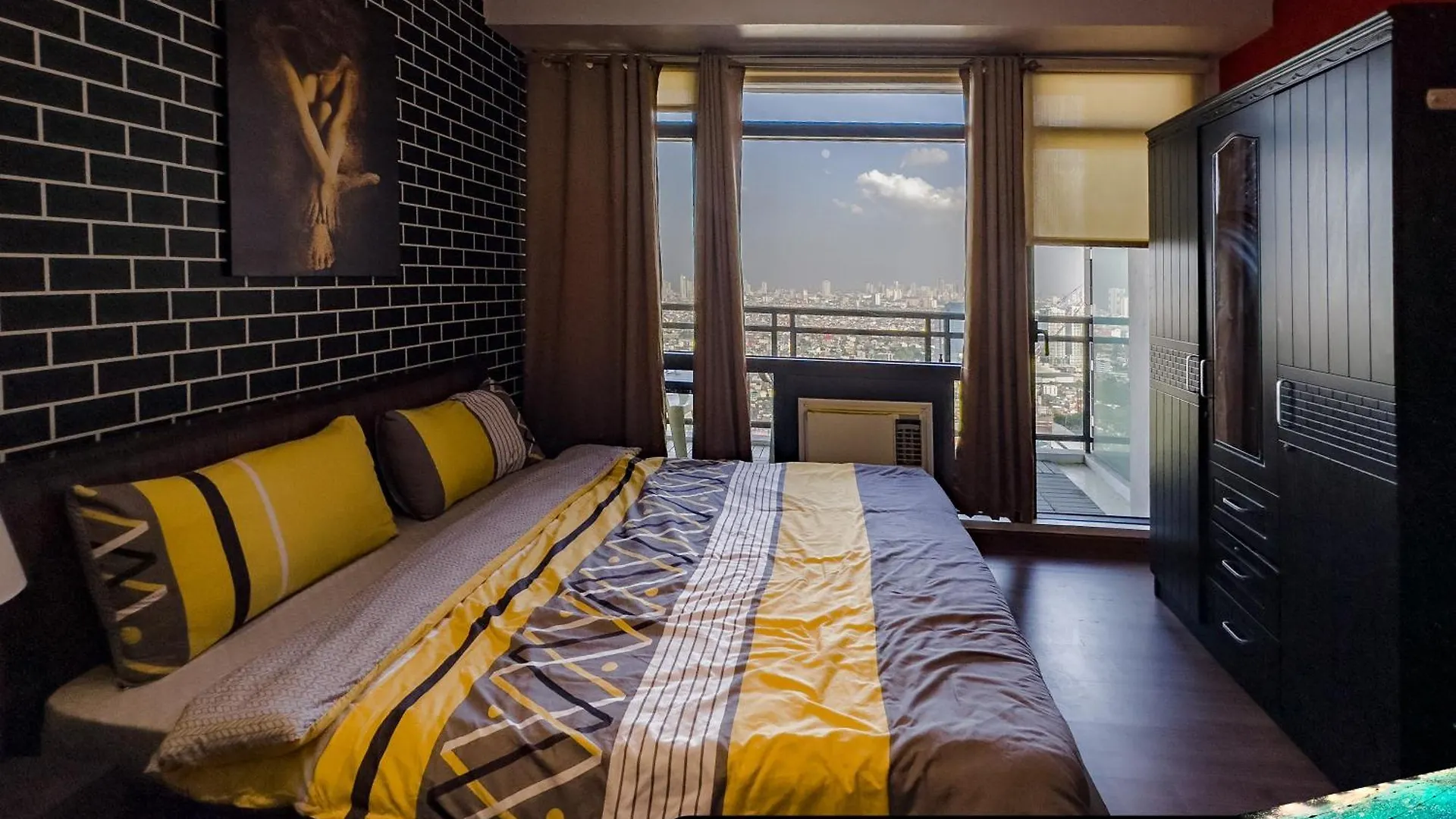 Gramercy Residences 1 Bed City View With Balcony 马卡蒂 公寓式酒店