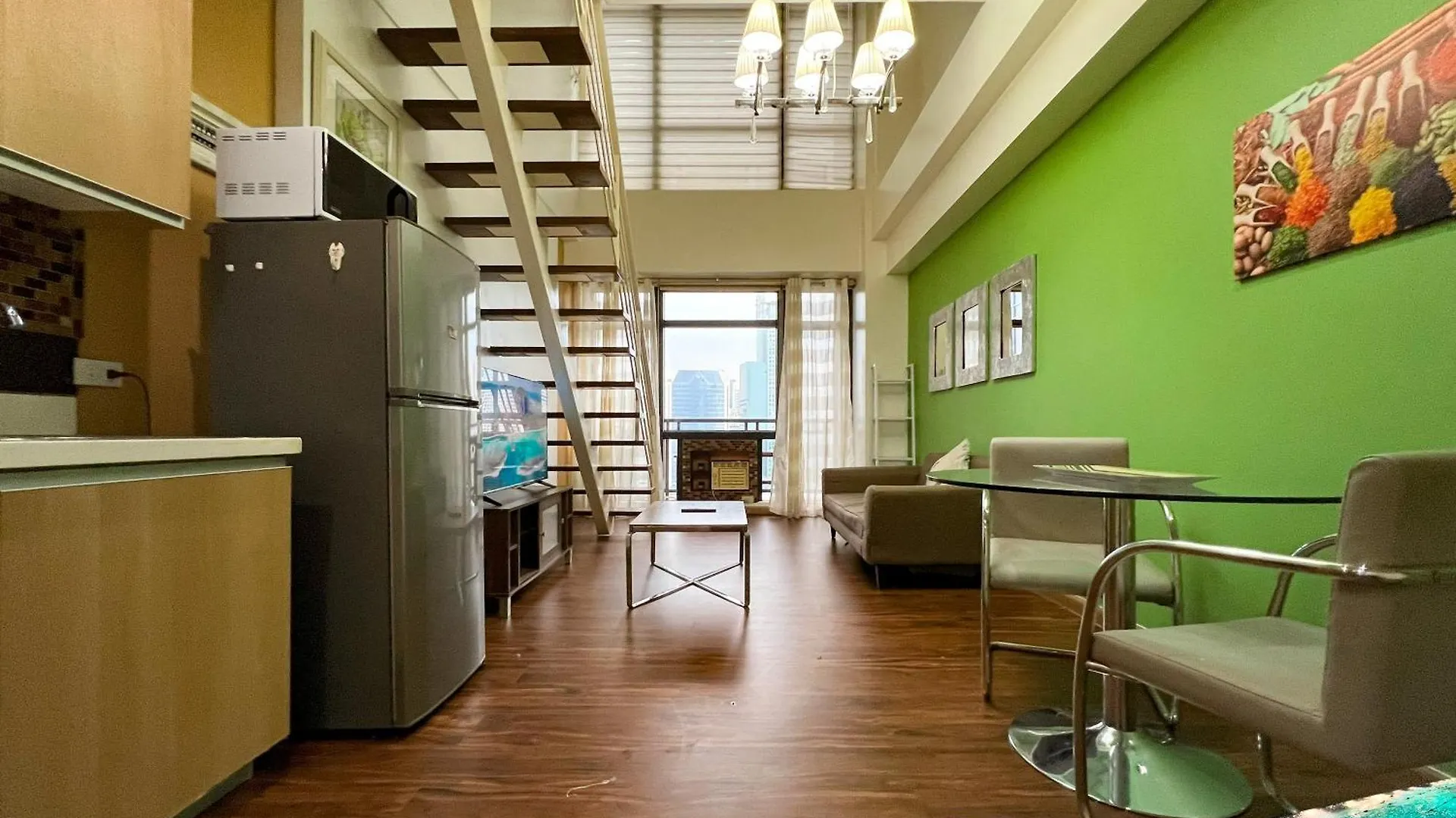 Gramercy Residences 1 Bed City View With Balcony 马卡蒂