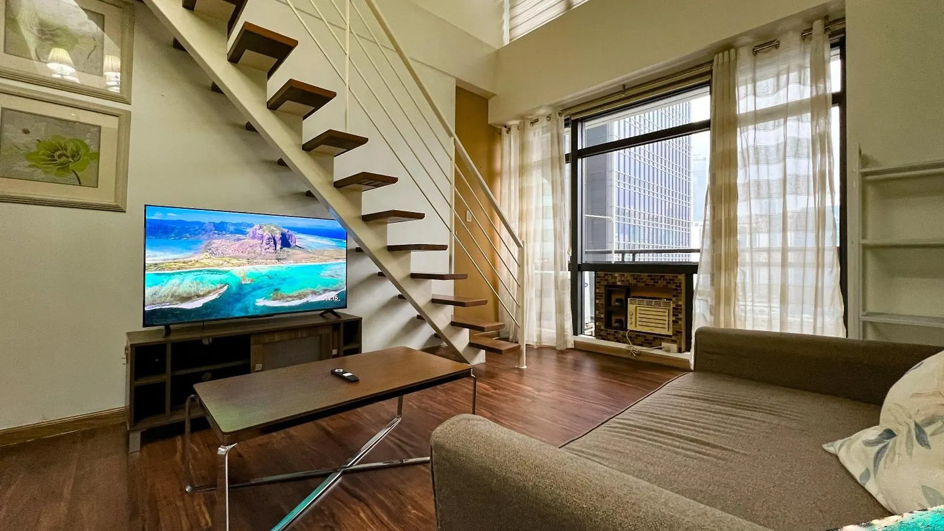 公寓式酒店 Gramercy Residences 1 Bed City View With Balcony 马卡蒂
