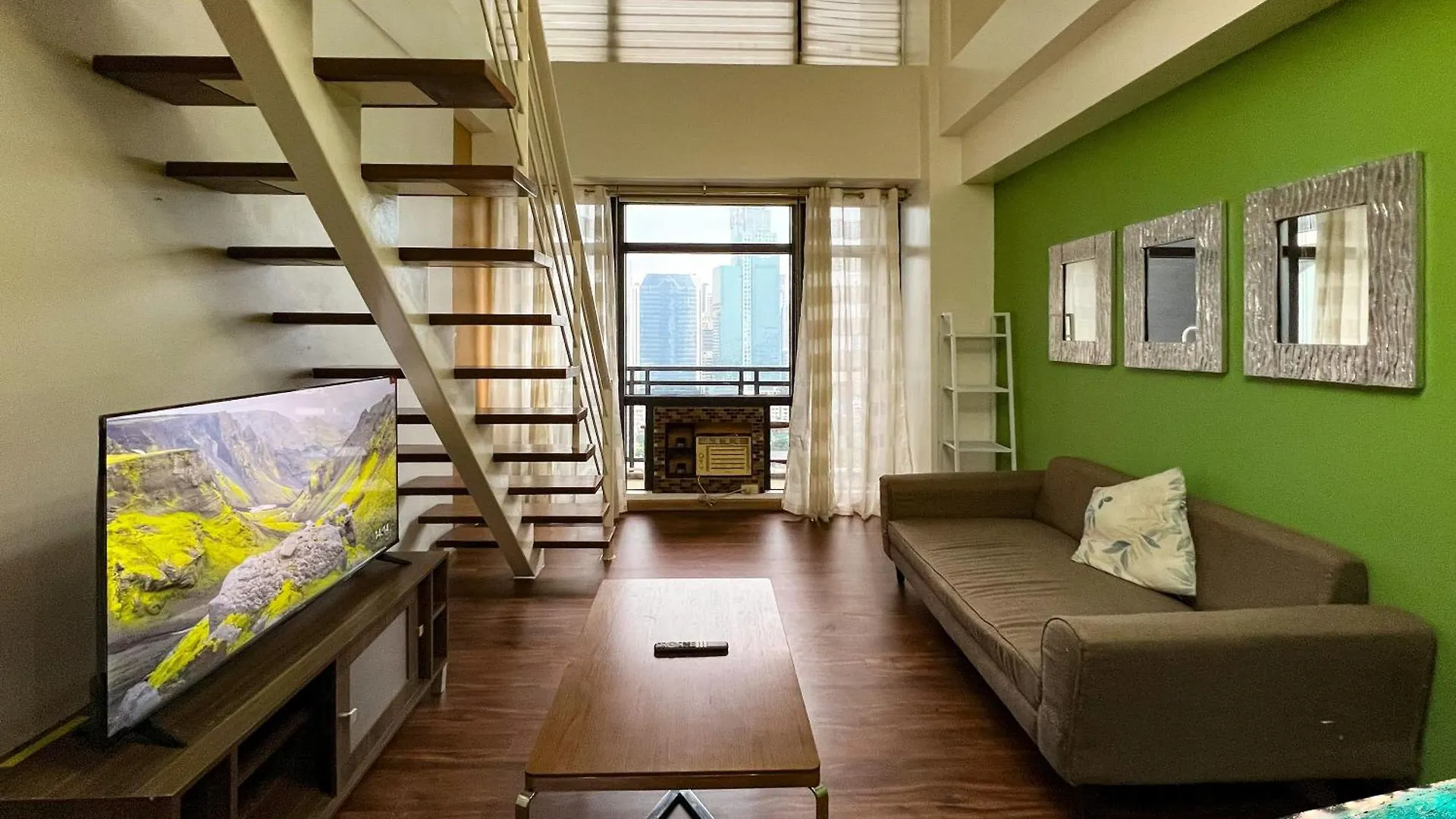 Gramercy Residences 1 Bed City View With Balcony 马卡蒂 公寓式酒店